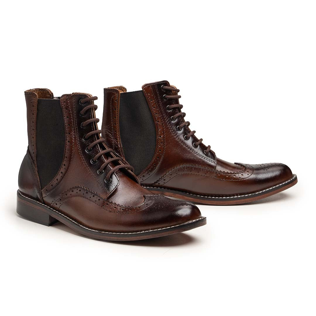 The Galore Boot - Maroon
