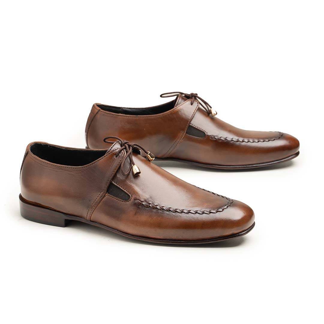 The Leo Oxford - Brown